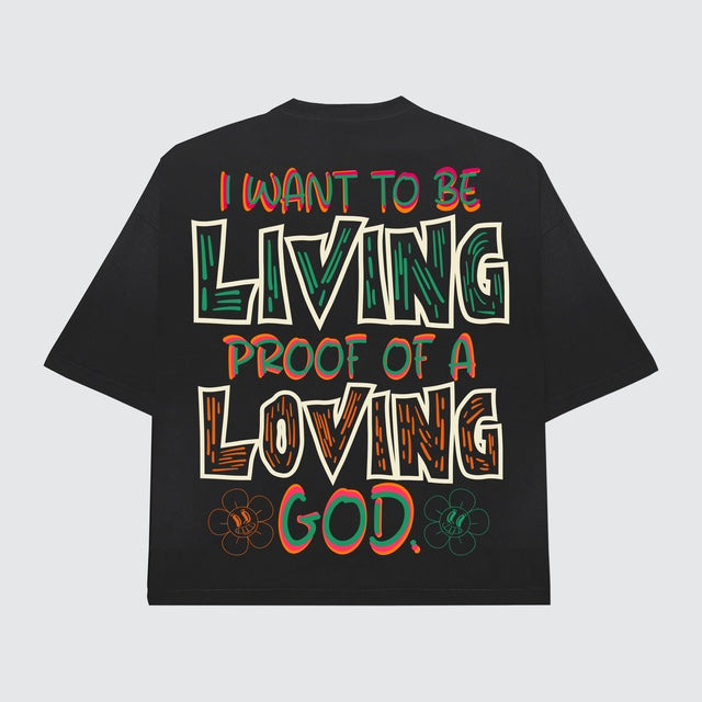 Loving God Oversized Drop Shoulder T-shirt