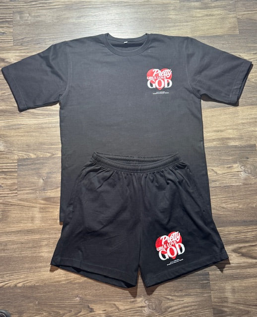 Pre-Sale Pretty Girls Love God Black Set