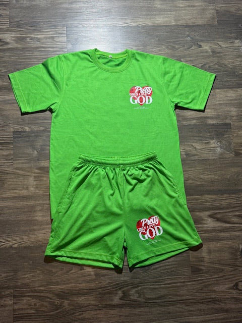 Pre-Sale Pretty Girls Love God Green Set