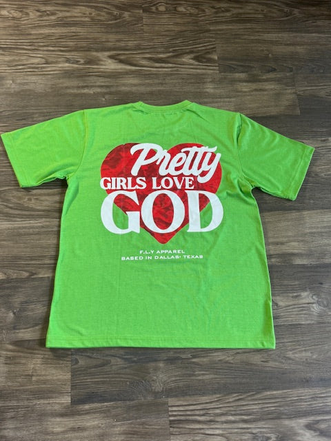 Pre-Sale Pretty Girls Love God Green Set